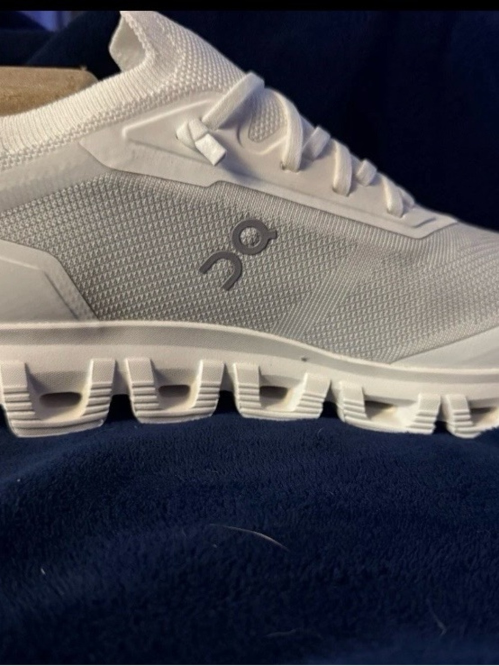 On Cloudstreet Women's All-White Running Sneakers - Picture 4 of 6